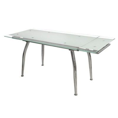 Set ngrënieje Loca-Kim, 5-pjesësh (Tavolinë 170×80 cm + 4 karrige) HM10011.01, bardhë