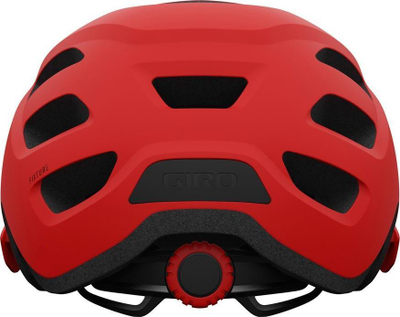 Helmetë biçiklete Giro Fixture, për mal, 54-61cm, e kuqe mat