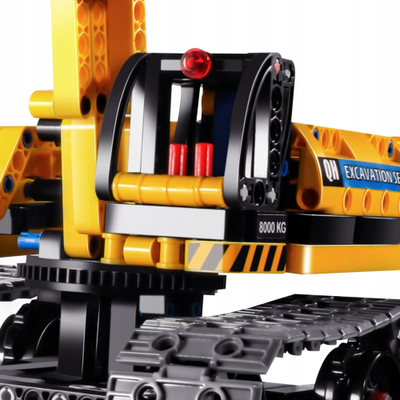 Lodër ndërtimi NoboKids IM.MASTER Pads 6801, 342 copa, 2 në 1 eskavator edhe robot, shume-ngjyrëshe
