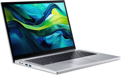 Laptop Acer Aspire Go Spin 14 AGSP14-31PT-338B, 14" Touch, Core 3, 16GB RAM, 512GB SSD, ngjyrë argjendi