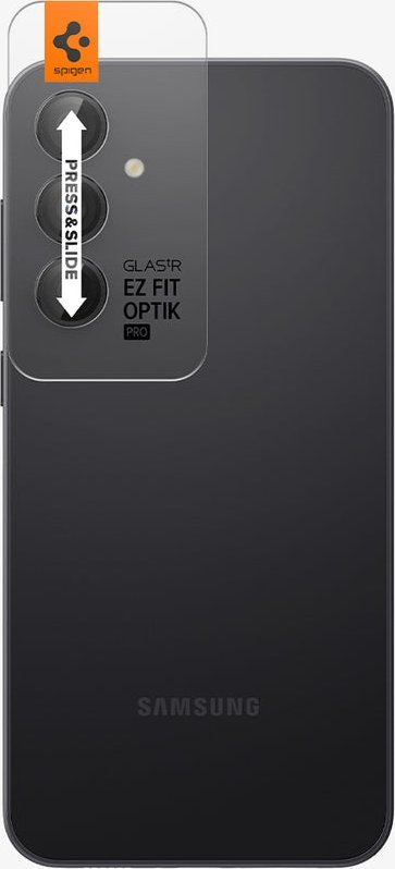 Mbrojtës kamere Spigen Glass tR EZ Fit Optik Pro, set me 2 copë, për Samsung Galaxy S23 FE, i zi