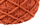 Puf pambuku BERKANE, macrame, rrumbullak, portokalli