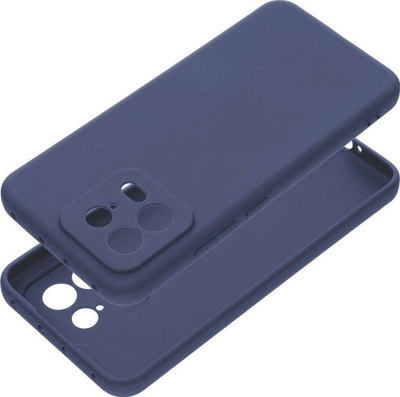 Këllëf telefoni Matt Case për Xiaomi 13, TPU, mat, blu