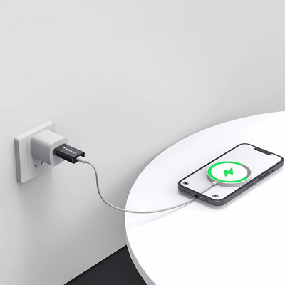 Adapter USB Wozinsky WAAC-01, USB-A në USB-C, 10 Gbps, i zi