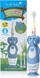 Furçë dhëmbësh elektrike për fëmijë Brush Baby WildOnes Elephant, e rikarikueshme, drita LED, ujërezistente, gri