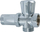 Valvul lavatriçe TDM Brass, 3/4" hyrje, 3/4" dalje, e kromuar