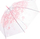 Çadër shiu Umbrella TR-25115, transparente, me lule, me ngjyra të ndryshme