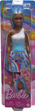 Kukull Barbie Unicorn, flokë blu ombre, aksesorë unikorn, shumëngjyrëshe