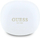 Безжични слушалки Guess Glossy Classic Logo TWS, Bluetooth 5.4, со кутија за полнење, бели