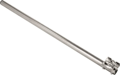 Mbajtëse ballkoni për antenë satelitore Libox SAT 100, çelik i galvanizum, me bulona U, gri metal