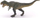 Figurinë dinosauri Papo Running T-Rex 55027, gojë që lëviz, i gjelbër