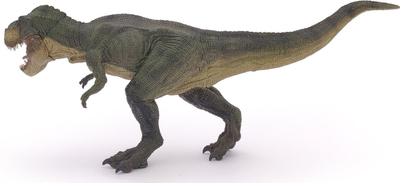 Figurinë dinosauri Papo Running T-Rex 55027, gojë që lëviz, i gjelbër