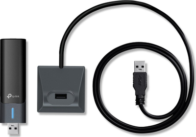 Adapter Wi-Fi TP-Link Archer AXE5400, Wi-Fi 6E, USB 3.0, i zi