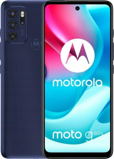 Celular Motorola Moto G60s, Dual SIM, 6.8 ", 6 GB RAM, 128 GB, i kaltër i errët