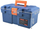 Kuti veglash lodër A Toy Tool Box, set me vegla plastike, 30 cm, blu