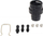 Adapter sensor boost TurboWorks VW, për 2.0 TFSI TSI, alumini, i zi