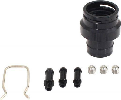 Adapter sensor boost TurboWorks VW, për 2.0 TFSI TSI, alumini, i zi