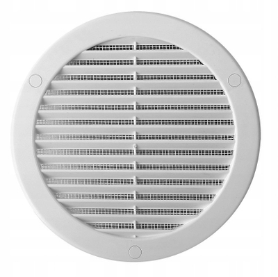 Решетка за вентилација Awenta TRU18, fi 150 mm, бела