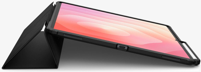 Mbulesë tableti Spigen Ultra Hybrid Pro për Galaxy Tab S11, me mbajtëse, e zezë