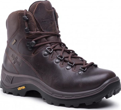Këpucë trekking për burra Kayland Cumbria GTX, Gore Tex, Vibram, kafe