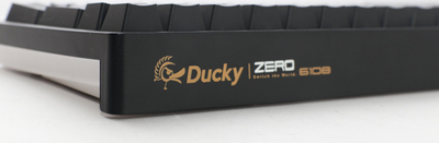 Tastierë gaming Ducky Zero 6108 Classic, wireless, RGB, Cherry MX2A Speed Silver, ANSI US, e zezë