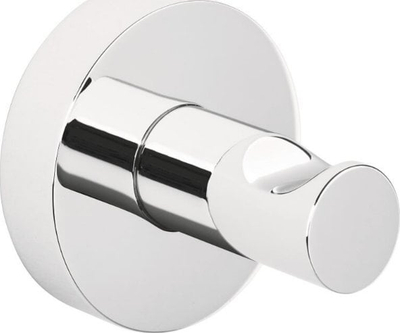 Kapëse muri Tesa Powerbutton Hook Deluxe, çelik inox, ngjitës i fortë, krom