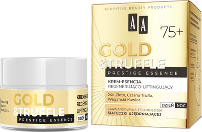 Крем за лице AA Gold &amp; Truffle Prestige Essence 75+, регенерирачки, лифтинг, 50 ml