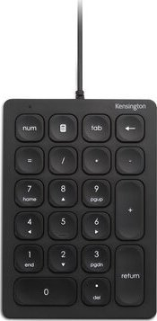 Tastierë numerike Kensington Wired, USB, 21 taste, e zezë