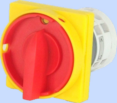 Ndërprerës rrotullues Elektromet Łuk E16-15, 3P 16A, IP65 me bravë, gri
