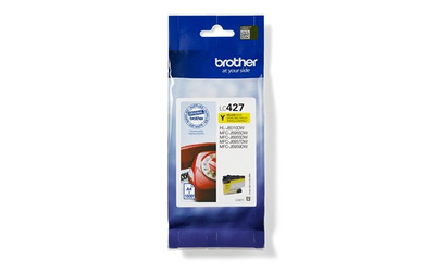 Fishkë boje Brother LC-427Y, e verdhë, për MFC-J 5955