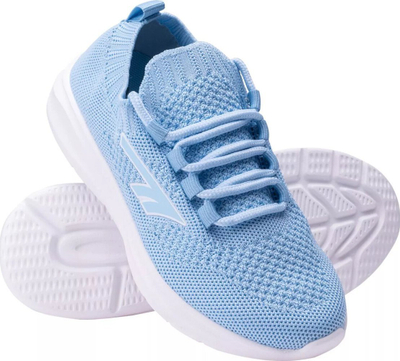 Këpucë qyteti për kalamaj Hi-Tec Rilon Jr, të lehta, tekstil mesh, blu