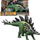 Lodër figurë Jurassic World Gigantic Thrashers Stegosaurus, 36cm, 2 sulme, shumëngjyrëshe
