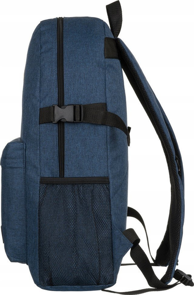 Çantë shpine Rovicky Lightweight Urban A4, material poliestër, me xhepa anësorë, ngjyrë blu