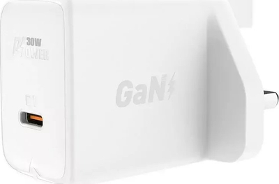 Karikues muri Acefast GaN C1, 30W, USB C, i bardhë