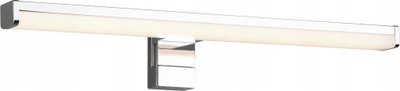 Applikues muri LED Trio Lino, 7.5W, 3000K IP44, krome