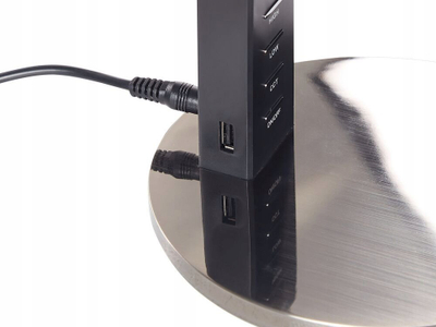 Lampë tavoline Beliani CHAMAELEON, LED, me portë USB, ngjyrë bronzi
