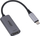 Adapter USB C në HDMI Dahua, 4K 60Hz, trup alumini, ngjyrë gri