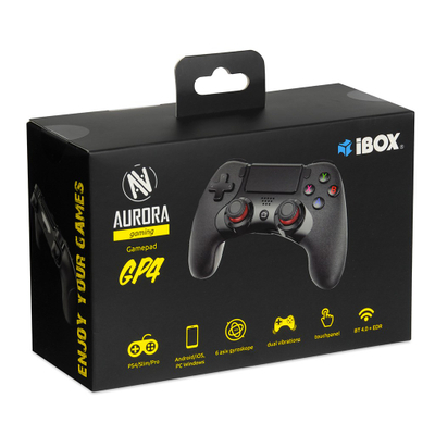 Gamepad Aurora GP4, pa tel, PS4 PC Android, i zi