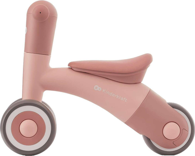Biçikletë ekuilibri Kinderkraft Minibi, 3 rrota, për kalamaj 12m+, rozë Candy Pink