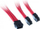 Kabllo zgjatëse SilverStone SSTPP07EPS8R, ATX EPS 8 pin, 0.3m, e kuqe