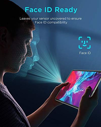 Mbrojtës ekrani ESR Like Paper për iPad Pro 12.9", mat, pako me 2 copë, transparent