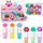 Set mini markerash me putër, 6 copa, 8 cm, shumëngjyrësh