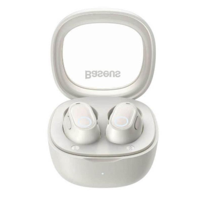 Kufje pa tela Baseus Bowie WM02 TWS, Bluetooth 5.3, të bardha