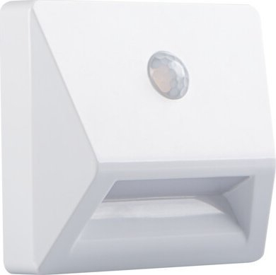 Dritë shkallësh Kanlux Wireless LED, sensor lëvizjeje PIR, me bateri, e bardhë
