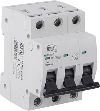 Ndërprerës automatik Kanlux 23154, 3P C 16A, AC