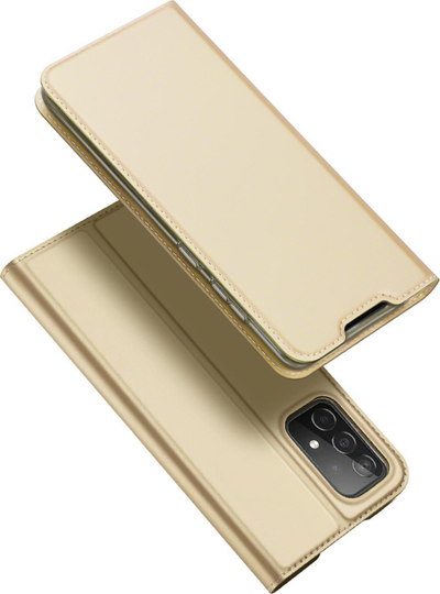Kapak telefoni Dux Ducis Skin Pro për Samsung Galaxy A73, me kapak, me kënd, ngjyrë flori