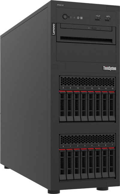 Server tower Lenovo ThinkSystem ST250 V2, Intel Xeon E-2378, 32GB DDR4, i zi