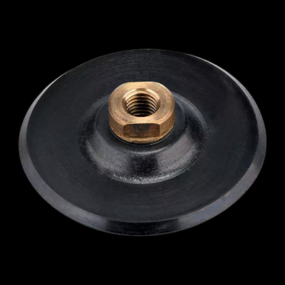 Pjatë mbajtëse Flex 253814, metal, me qendër bronzi, e zezë