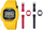 Orë dore për meshkuj Casio G-Shock x J Balvin DWE-5600R-9ER, e verdhë