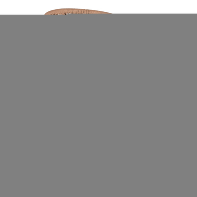 Stol bar alumini Miri HM5892.23, 56x58x105 cm, rattan sintetik, ngjyrë champagne